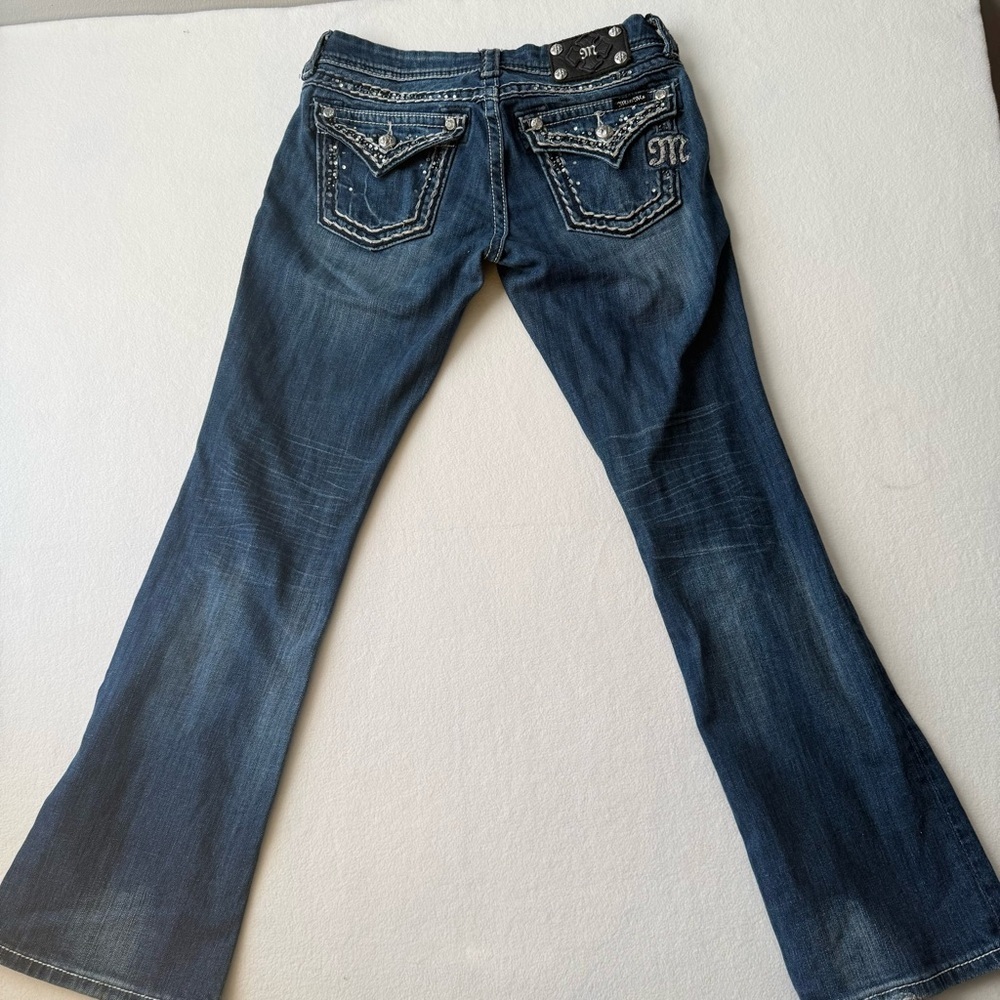 Miss Me Bootcut Denim Jeans 27 - Picture 7 of 11